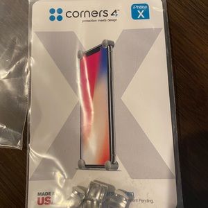 2 Sets of the Corners 4 iPhone X Case- Brand New